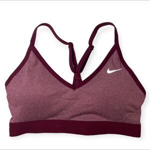 Nike Burgundy Sports Bra